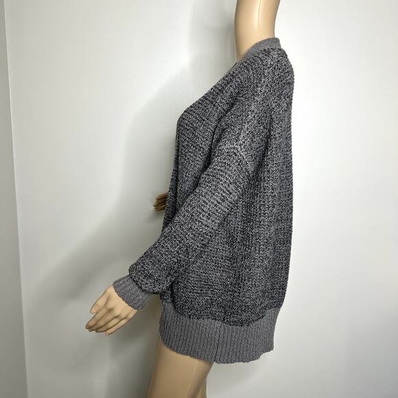 Urban Outfitters Gray Knit Oversized Open Cardigan Sweater - Picture 2 of 8